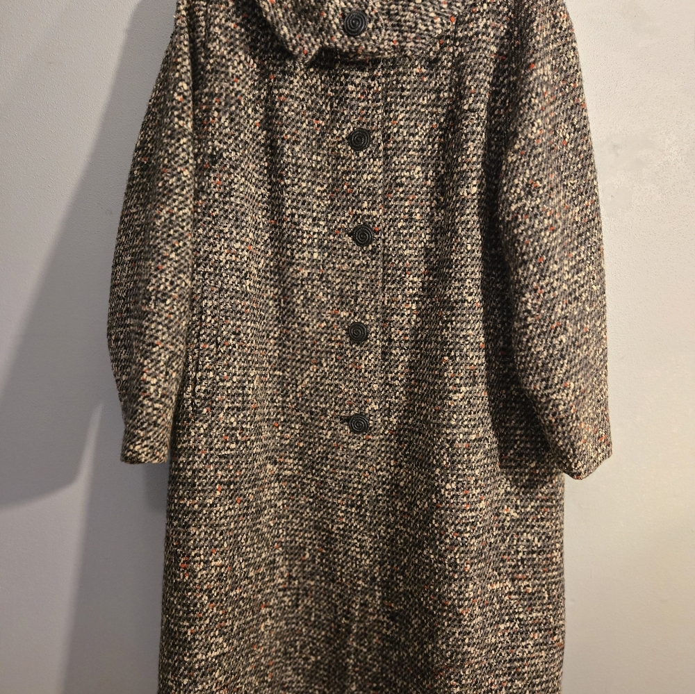 Vintage 60s tweed coat